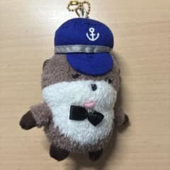 カワウソ ぬいぐるみ マスコット キーホルダー マリンスタイル