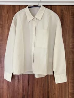 GLOBAL WORK グローバルワーク/お手入れらくらくクロップドシャツのサムネイル