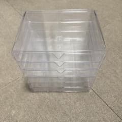 アクリル製 3段引き出し2セット収納ケース 小物入れ