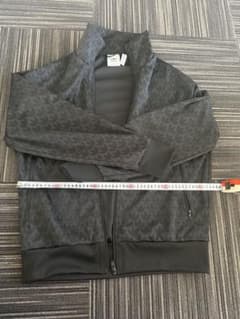 adidasブラックパターン入りスウェットセットのサムネイル