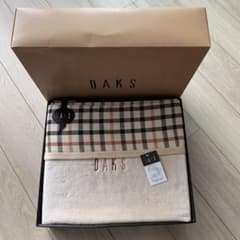 新品 DAKS 綿毛布 リバーシブル 140×200cm - メルカリ