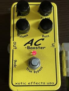 Xotic AC Booster 最初期型 シリアル#0009 基板モールドなし - メルカリ
