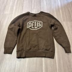 DEUS ブラウン トレーナー Sサイズのサムネイル