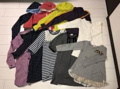 女の子  秋冬服  size130  18着セットのサムネイル