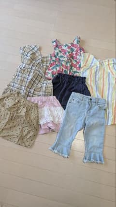 子供服 半袖シャツ ブラウス ボトムス まとめ売りのサムネイル