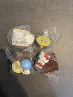 サンリオ キャラクターズ ミニフィギュア 4種セット　チョコサプ　シークレットのサムネイル
