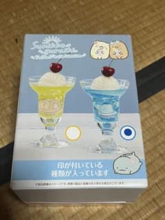 すみっこぐらしフルーツバケーションパフェグラス　ブルーのサムネイル