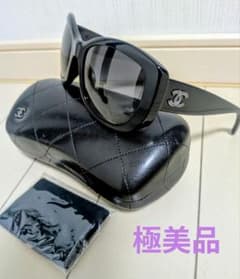 極美品CHANEL サングラス ブラック ココマーク - メルカリ