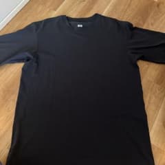 UNIQLO U Tシャツ ブラック Lサイズのサムネイル