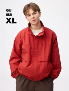 新品・GU・ウィンドプルーフセーリングジャケット・XL REDのサムネイル