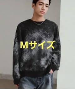 MOHAIR BLEND JACQUARD SHAGGY KNIT【値引き不可】のサムネイル