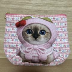 大きめダーツ入ころりんポーチ☆コヤンイサムチョン☆ぷっくりシャム
