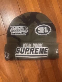 Supreme New York ビーニー ニット帽 カモフラのサムネイル
