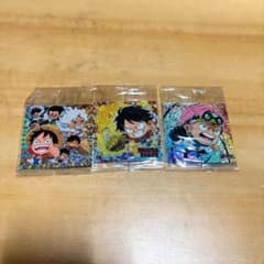 ワンピース にふぉるめーション シール 3枚セット 未開封のサムネイル
