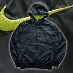 00s NIKE ナイロンジャケット 幾何学模様 短丈 テック系 - メルカリ