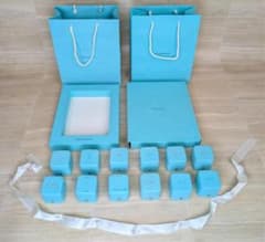 まとめ売り Tiffany ティファニー 刻印入り リング ケース 空箱 ケース