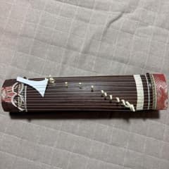 木製琴 13弦 赤い装飾付き - メルカリ