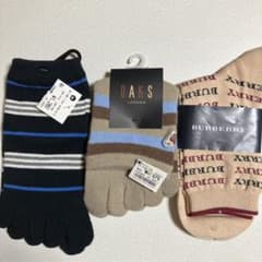 BURBERRY、DAKS他 靴下3足セットのサムネイル