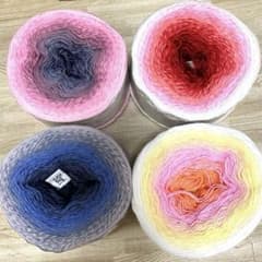 ❤️ユザワヤ＊フラワーロール＊ピュアコットン＊4玉セット＊のサムネイル