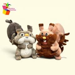 ポケセン　ポケモンセンター　ポケモン　ぬいぐるみ　ホシガリス　ヨクバリス ポケモンセンターオリジナル（ホシガリス、ヨクバリス）ぬいぐるみ