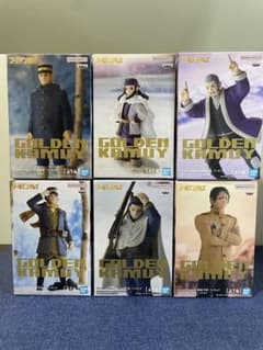 ゴールデンカムイ フィギュア全6種セット 杉本 アシリパ 白石 尾形 鯉