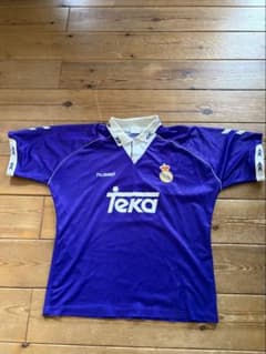 【希少】レアル93-94 アウェイ hummel 当時物 L 希少】レアル93-94 アウェイ hummel 当時物 L - メルカリ