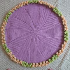 ハンドメイド 花束ブランケット(あじさい)のサムネイル