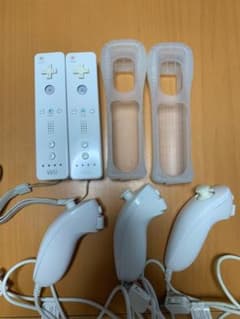 Wii コントローラーx2 ヌンチャックx3のサムネイル
