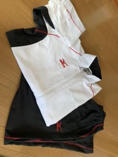 値下げしました❗️ミズノ　上下セットSサイズ　シャカシャカのサムネイル