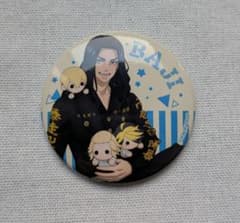 東京リベンジャーズ ぎゅぎゅっとぬいぐるみ 缶バッジ 場地圭介 - メルカリ