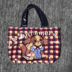 SWIMMER スイマー トートバッグ ミニバック ハンドバッグ 犬 ロリータ 