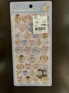 ちいかわ ボンボンドロップシール みんなポーズのサムネイル