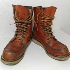 RED WING 877 9E 88年4月 四角犬タグ - メルカリ