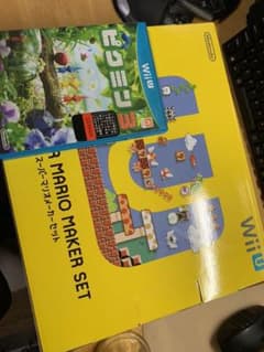 えるるん　様専用出品　任天堂WiiU スーパーマリオメーカーセット＋ピクミン3のサムネイル