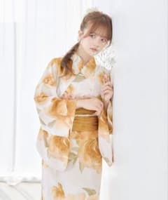 sugar nine ワンピース　セパレート浴衣4点セット　オレンジ sugar nine ワンピース セパレート浴衣4点セット オレンジ - メルカリ