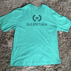 BALENCIAGA ターコイズ グリーン Tシャツのサムネイル