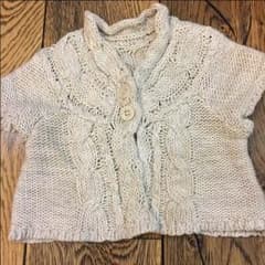 オールドネイビー ニットボレロ size12-18m （80）のサムネイル