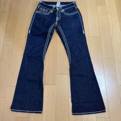 TRUE RELIGIONブーツカットデニム 100%コットン アメリカ製のサムネイル