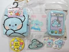 BT21 minini KOYA 양말 캔 배치 틴 케이스 스티커 정리 판매