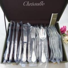 極美品 クリストフル マルリー テーブルサイズ ほぼ未開封 18点 箱付き