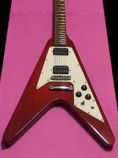 フライングV 木目 エレキギター Photogenic Flying V 美品 フライングV 木目 エレキギター Photogenic Flying V 美品 - メルカリ