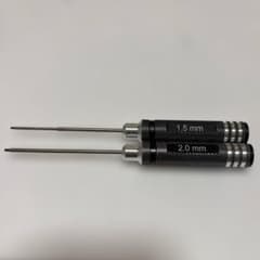 六角ドライバー 2本セット 1.5mm 2.0mm レンチ 工具のサムネイル