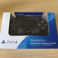 【未使用・未開封】PS4 DUALSHOCK 4 ジェット・ブラック 純正のサムネイル