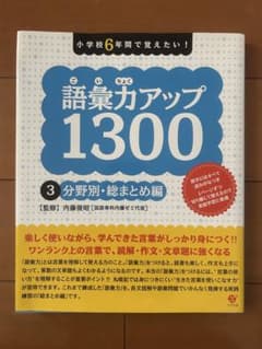 語彙力アップ1300 3 分野別・総まとめ編のサムネイル