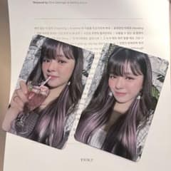 ジョンヨン TWICE Taste of Love トレカ ２枚セットのサムネイル