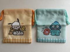 サンリオ 巾着袋 ハンギョドン ポチャッコのサムネイル