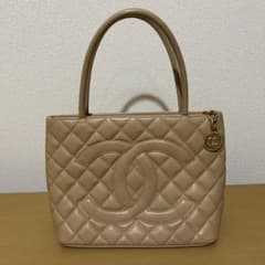 CHANEL 復刻トートバッグ　キャビアスキンのサムネイル