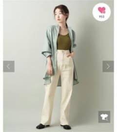 Kastane／BACK編み上げストレートパンツのサムネイル