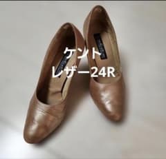 社交ダンス　ケント　レザー　ブロンズ　ボールルーム　シューズ　24R　H7cmのサムネイル