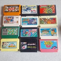 ファミコンソフト 12本セット まとめ売り - メルカリ